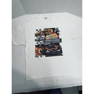 2008 Gillette WY Thunder Speedway Points Standing Dirt Late Model TShirt XL READ